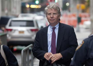 New York District Attorney Cyrus Vance leaves a Manhattan Court in New ...