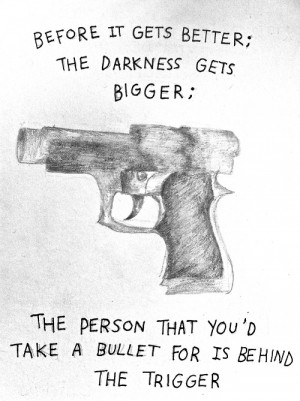 You know these lyrics mean so much to me because I've had this happen ...