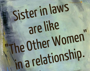 sister in laws...