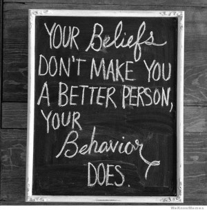 So True! Don’t think because you claim to be a “dedicated ...