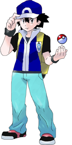 Pokemon Trainer Blue Vmanga