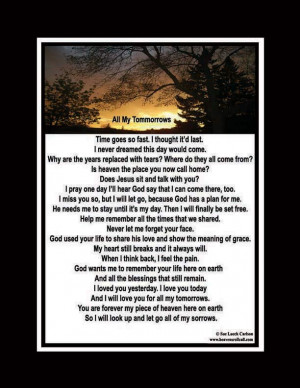 CHRISTIAN POEMS ON THE DEATH OF A LOVED ONE