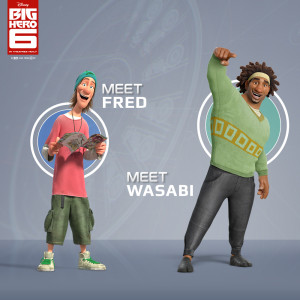 Big Hero 6 Fred and Wasabi