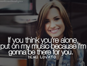 demi lovato quotes about life