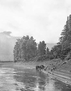 Sarah Ladd , A Scene Near Castle Rock