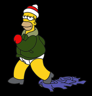 Render Homer Simpson