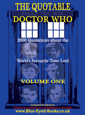 Doctor Who Quotes book - back cover