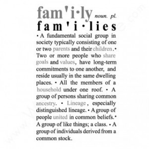 Family Definition Wall Quote Wall Decal #WallsNeedLove LOVE IT! Esp ...