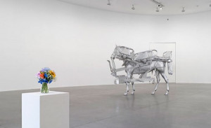 Urs Fischer, Horse/Bed, Gagosian Gallery, Rome