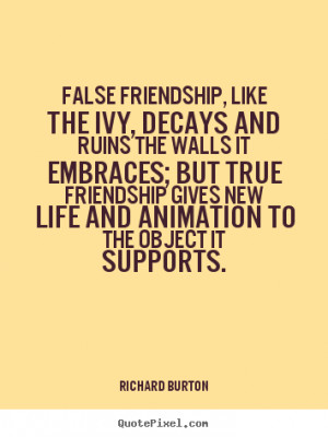False Friendship Quotes and Sayings