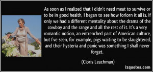 More Cloris Leachman Quotes