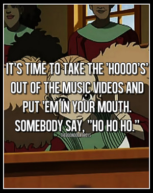 Quotes Per Episode → A Huey Freeman Christmas.
