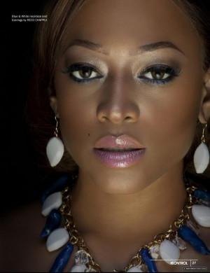 Rapper Trina Covers Kontrol Magazine & New Be Amazing Lip Gloss Line
