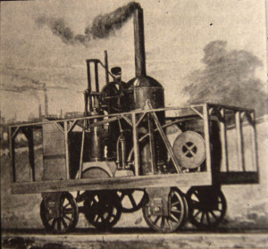 First Steam Locomotive Peter Cooper The first steam locomotive