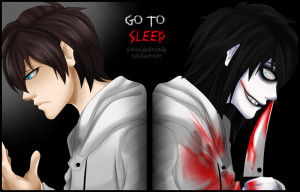GO TO SLEEP - Jeff the killer by ~ SomnusNemoriis