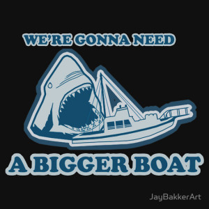 JayBakkerArt › Portfolio › We're Gonna Need A Bigger Boat (JAWS)