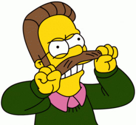 Ned Flanders: For the last time, NO!