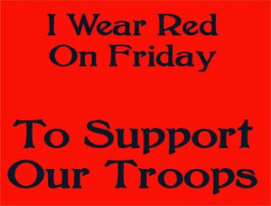 Red Shirt Friday - Soldiers' Angels Store has the right shirt for you.