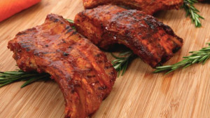 Maple Bourbon Barbecued Ribs