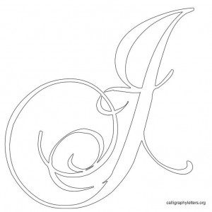 Calligraphy Alphabet Printable