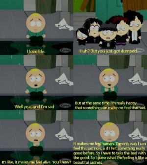 South Park Butters Quotes South Park Butters Leopold
