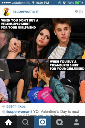 Especially when your liking other girls pics lmaoo love this gurl