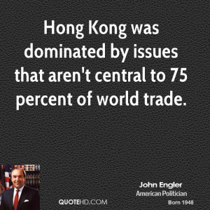 Hong Kong was dominated by issues that aren't central to 75 percent of ...