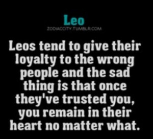 Leo quote.