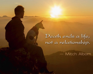 Mitch Albom's Quote about Relationship