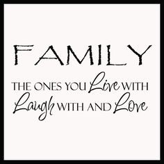 live love laugh quotes | Family Ones You Live Laugh Love | Wall Decals ...
