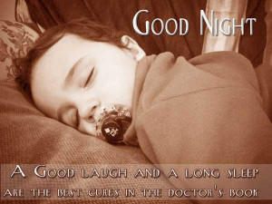 ... long sleep are the best curves in the doctor’s book. Good Night