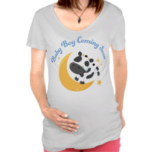Baby Coming Soon Quotes Baby boy coming soon cow and