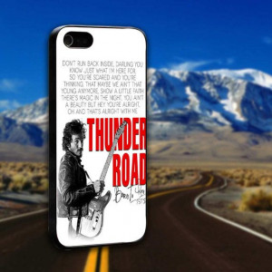 Bruce Springsteen Born To Run Quote - ArtCover - Hard Print Case ...
