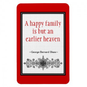 Motivational Quote Magnet :Happy Family premiumfleximagnet