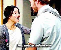Chris Pratt I Love You Andy Dwyer April Ludgate Parks And Recreations ...