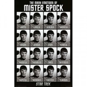 Star Trek - The Many Emotions of Mister Spock Poster - 36x24