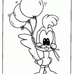 Road Runner Looney Tunes Coloring Pages