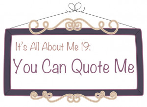 Its All About Me Quotes http://www.colourlovers.com/group/Its_All ...