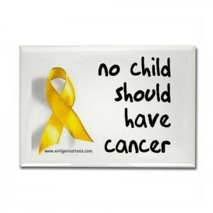 no child should have cancer