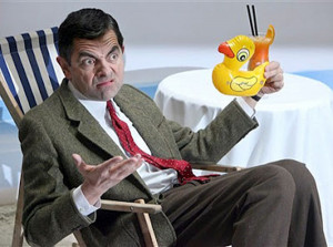 Mr.Bean Playing with the Toy Duck,Do you guy still remember the movie?