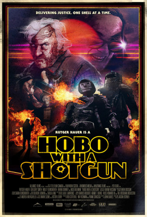 Hobo with a Shotgun poster by James White
