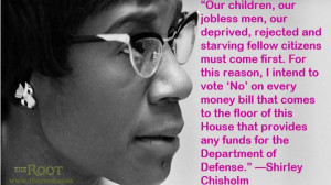 Shirley Chisholm Quotes