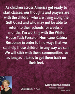 As children across America get ready to start classes, our thoughts ...