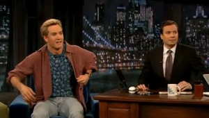 Zack Morris on Late Night with Jimmy Fallon