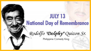 In the proclamation, Pres. Noynoy Aquino cited Dolphy marked in a ...