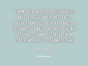 Thank You God For The Rain Quotes