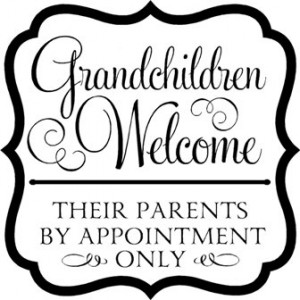 Grandchildren Welcome Their Parents By Appointment Only vinyl ...