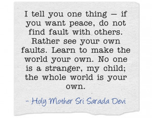 Sarada Devi Quotes