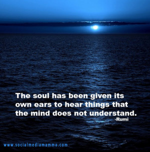 Inspirational quote Rumi inspiring quotes