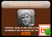 Publilius Syrus Powerpoint